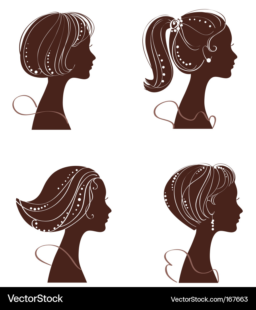 Beautiful women vector image