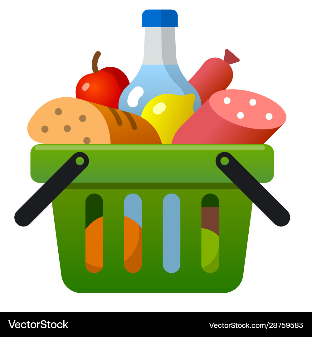 Food products icon vector image