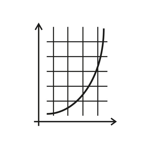 Schedule math icon vector image