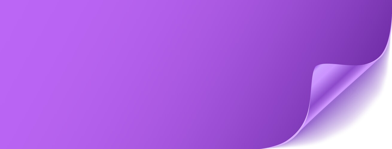 Purple web header background horizontal banner vector image