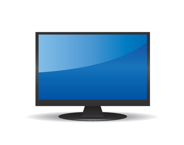 Monitor vector image