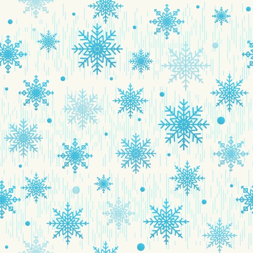 Christmas seamless pattern vector image