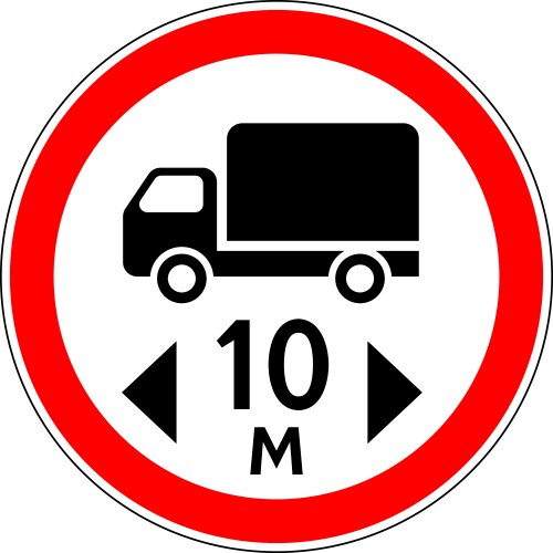 traffic-road sign vector image