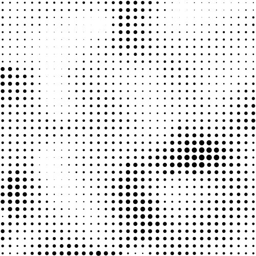 Abstract halftone texture minimalism vector image