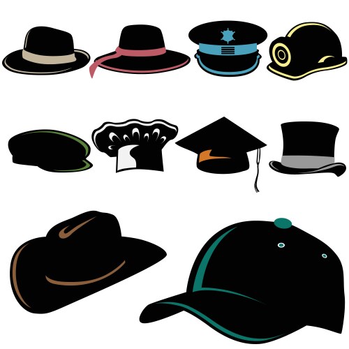 Hat vector image