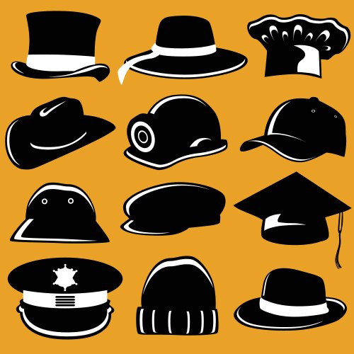 Hats vector image