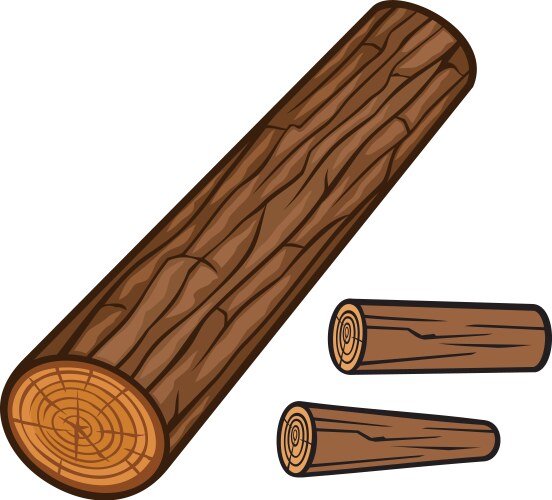 Log vector image