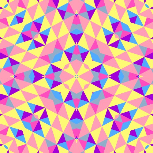 Abstract colorful geometric background vector image