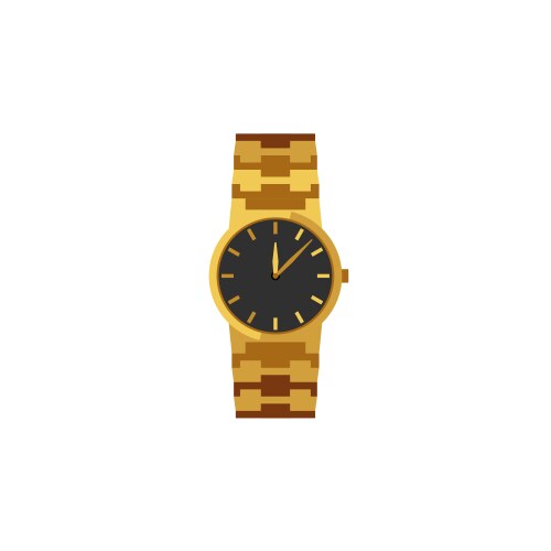 Hand watch vector image