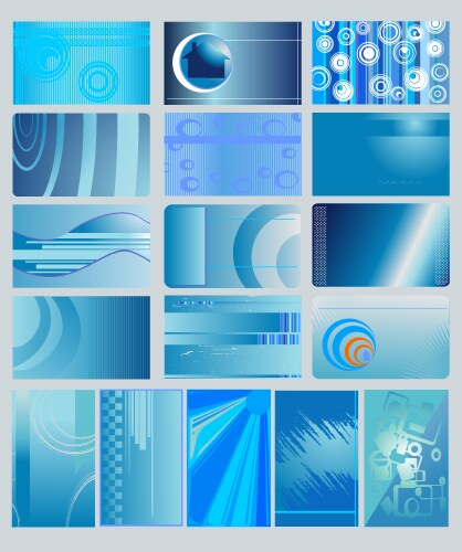 Abstract patterns vector image