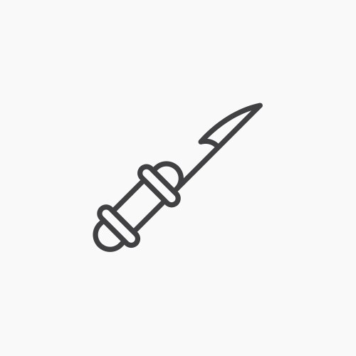 Harpoon icon vector image