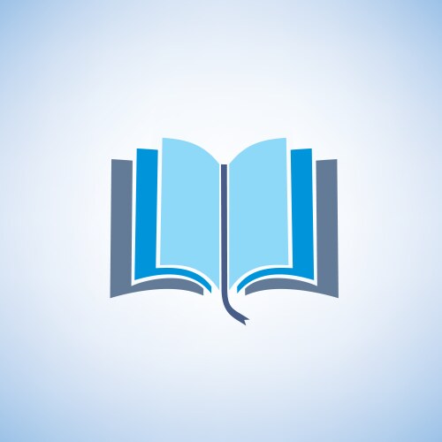 Book isolated symbol vector image