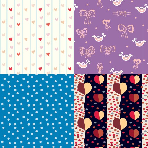 Pattern for kids vector image