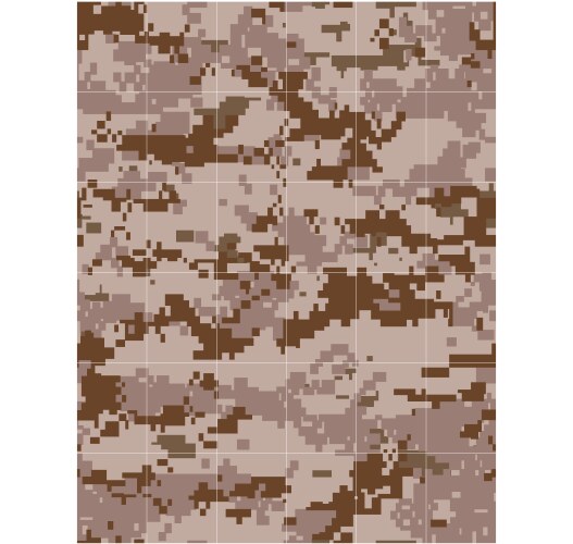 Military desert camouflage tileable vector image