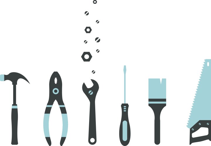 Tools vector image