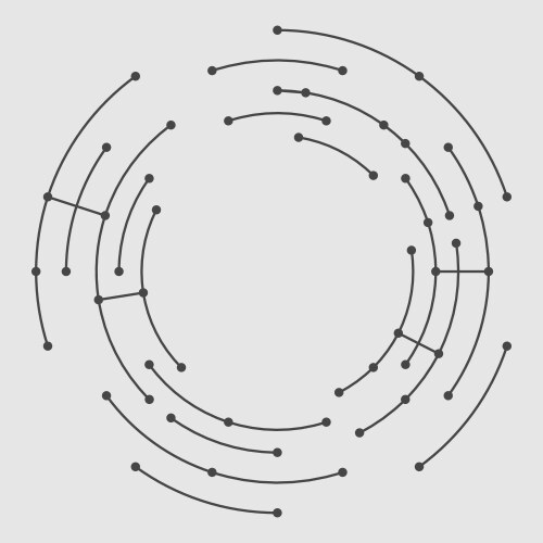 Abstract circle lines vector image