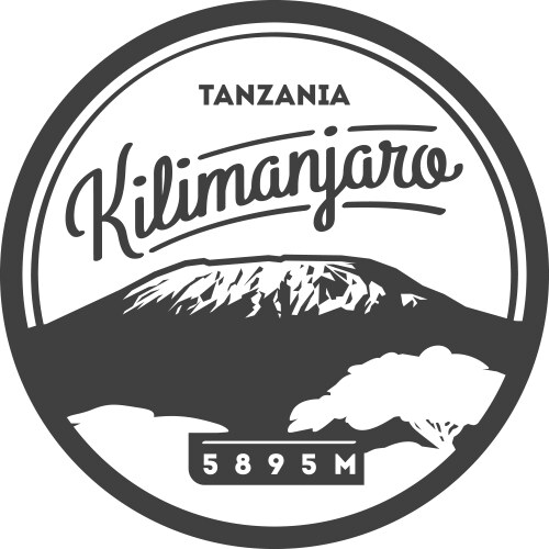 Mount kilimanjaro in africa tanzania outdoor vector image