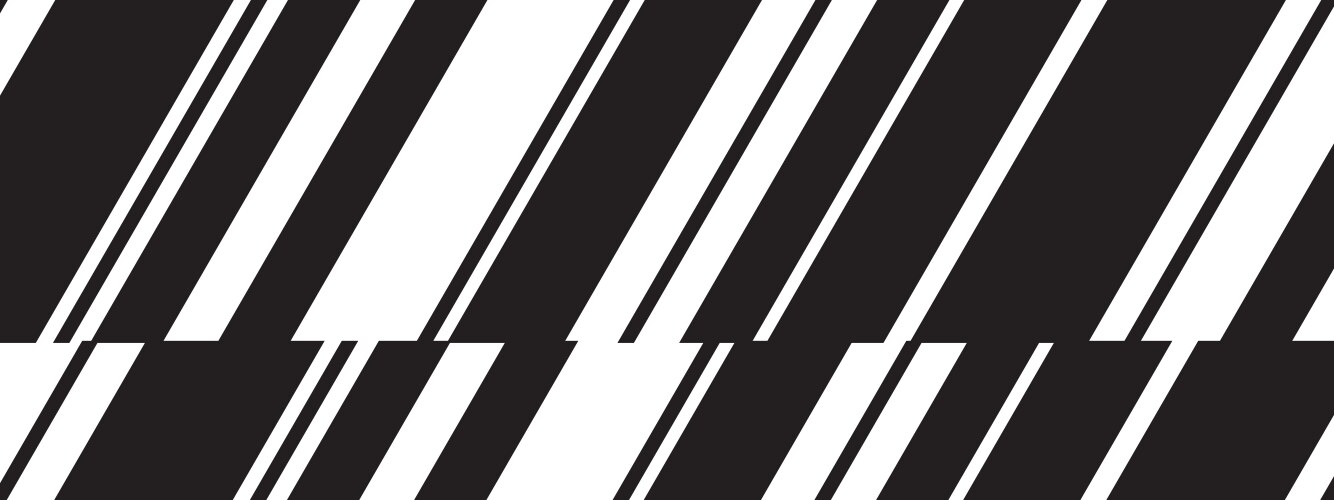 Oblique parallel stripes of different thickness vector image