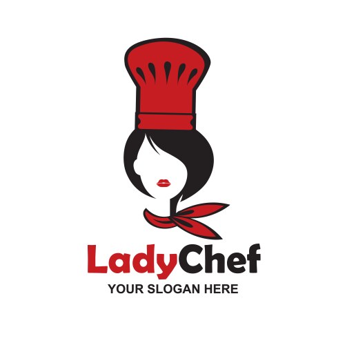 chef woman design vector image