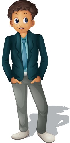 Business man vector image