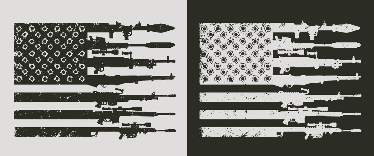 Vintage military concept vector image