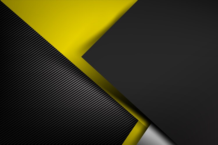 Abstract background dark with carbon fiber vector image