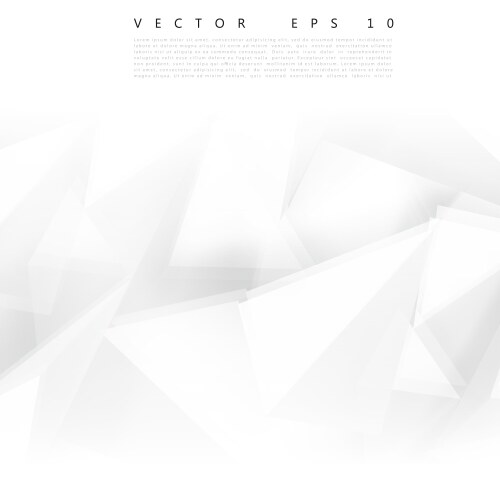 Abstract geometric shape from gray vector image