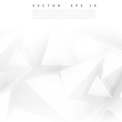 Abstract geometric shape from gray vector image