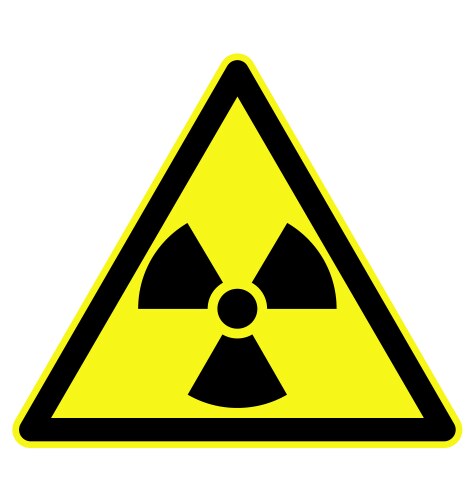 Ionizing radiation vector image