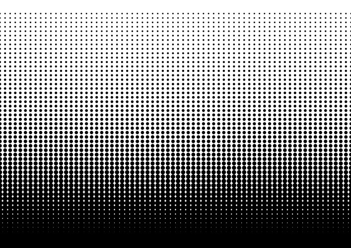 Halftone dots dotted gradient vector image