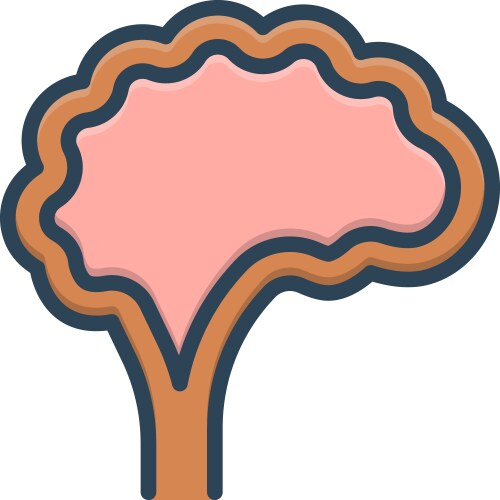 Brain vector image