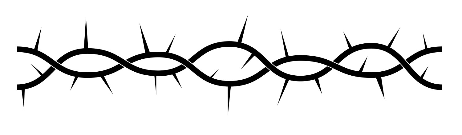 crown thorns christian symbol vector image