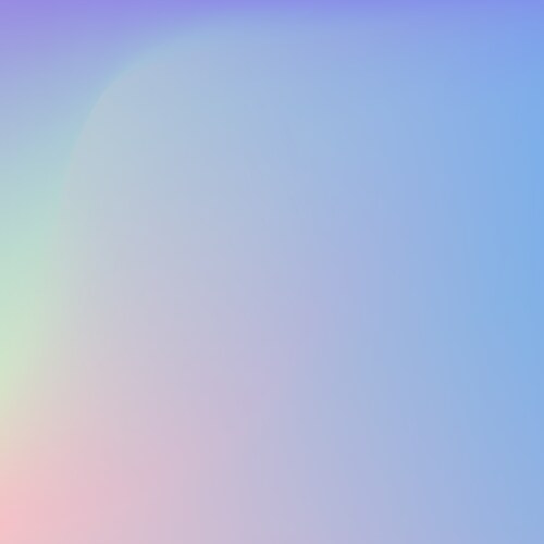 Abstract blurred holographic gradient background vector image