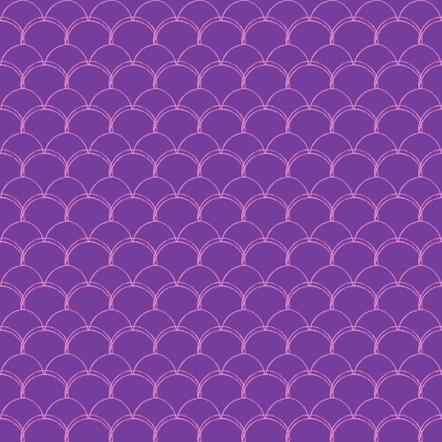 Girl mermaid seamless pattern vector image