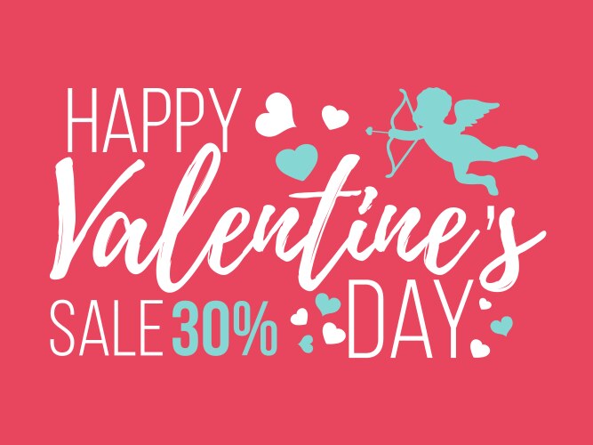 Happy valentines day cards vector image