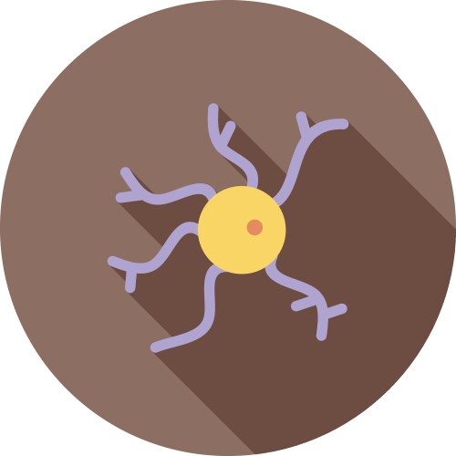 Neuron vector image