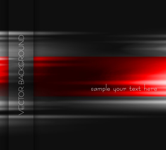 abstract dark background with light lines vector image