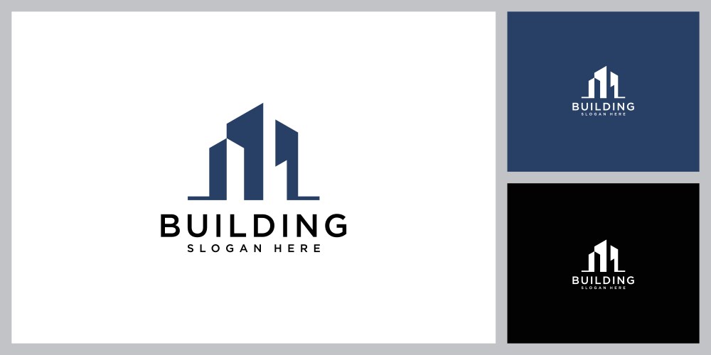 Building icon design template vector image