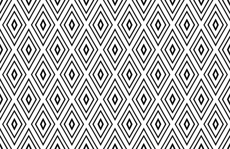 Seamless diamonds pattern vector image