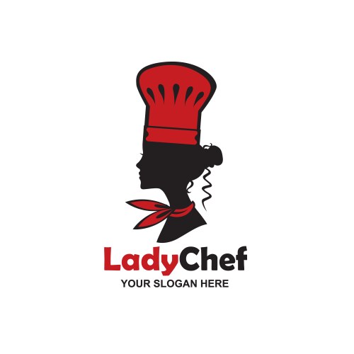 chef woman design vector image