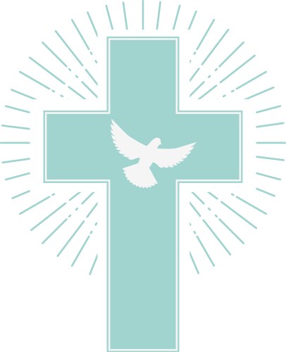 Holy spirit vector image