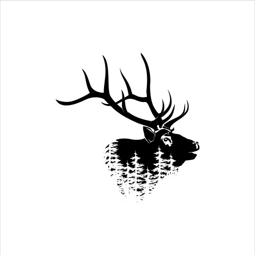 161 deer vector image