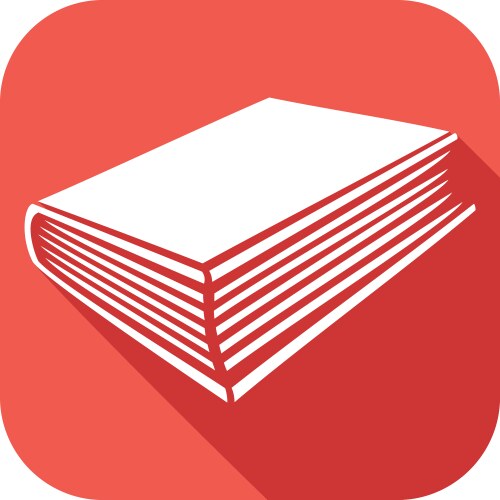 Book icon vector image