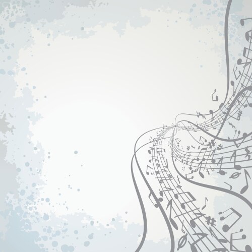 Music theme vector image