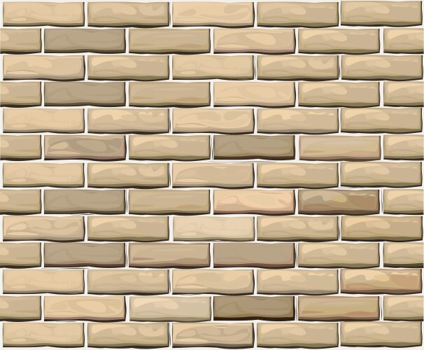 Brick wall pattern vector image