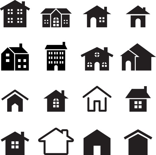 House icon vector image