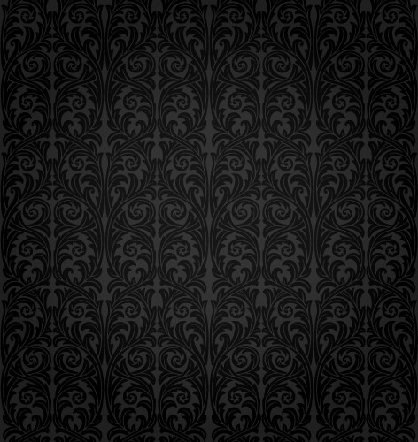 Seamless floral pattern vector image