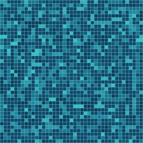 Mosaic elements vector image