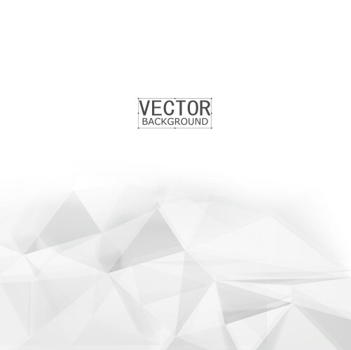 Background abstract polygon triangle vector image