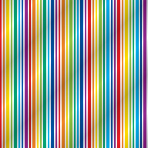 Colorful striped seamless pattern vector image